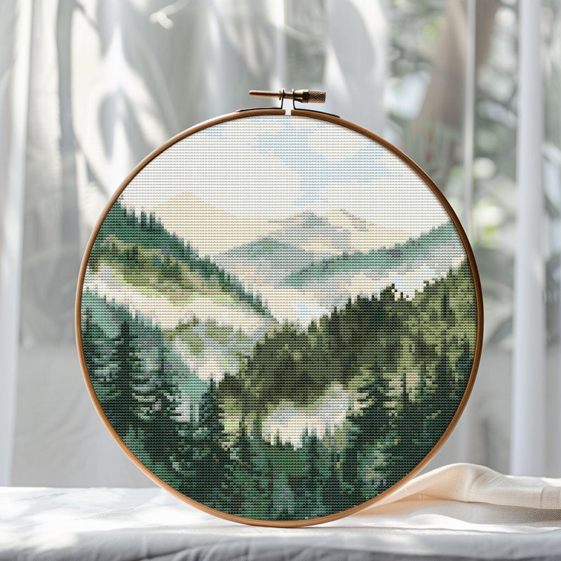 Nature Cross Stitch Etsy