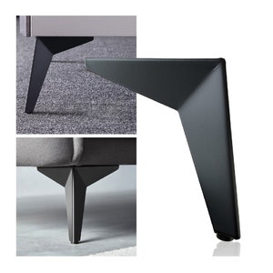 4x Modern Cabinet Legs, bed legs, table legs, shelf legs, furniture legs, bookcase legs