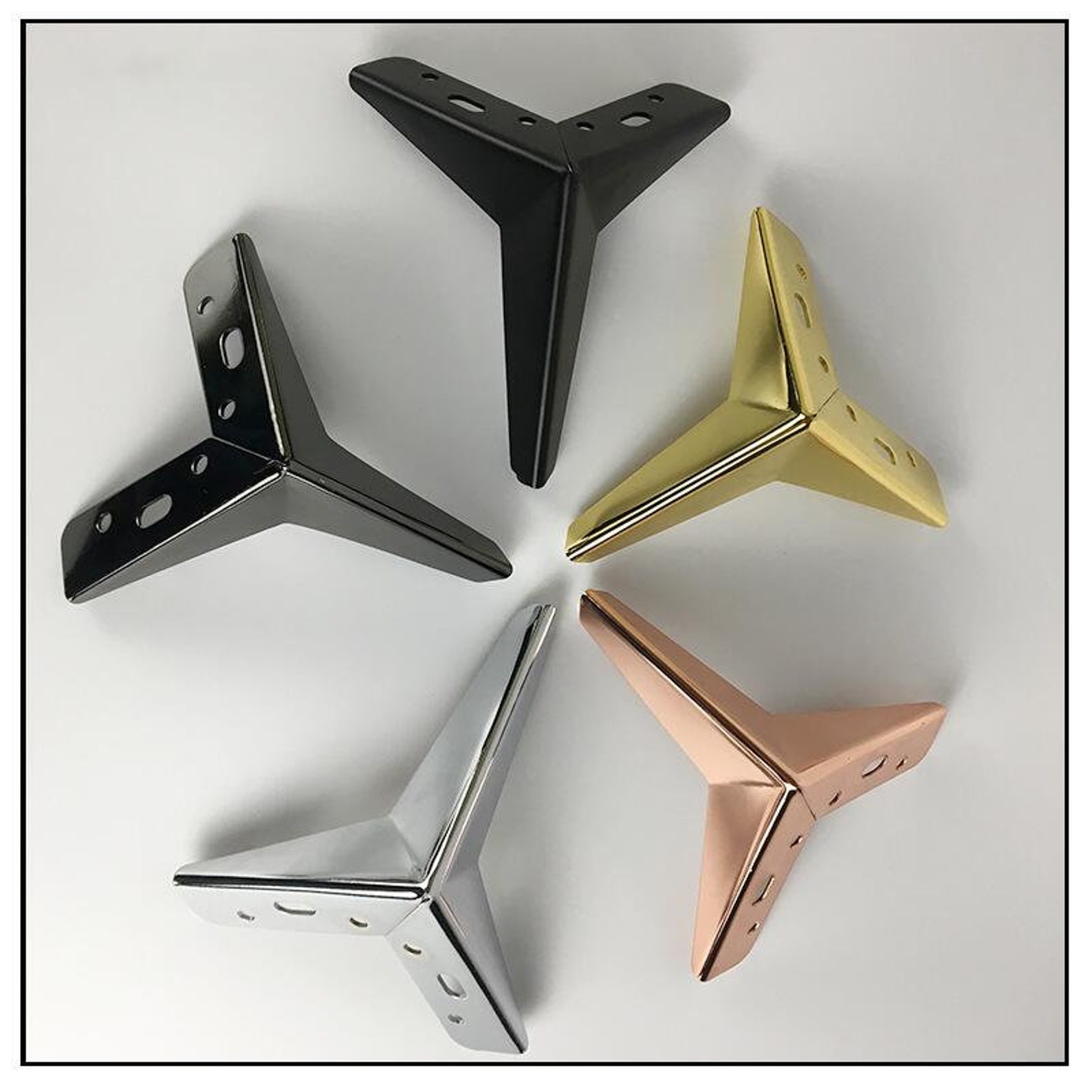 4x Modern Legs Bed Legs Table Legs Shelf Legs Etsy