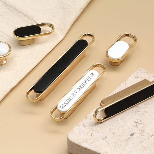 modern gold knobs for dresser White cabinet knobs/minimalist Pulls knobs/Custom Engraved Gold Cupboard Door Handles/Drawer pull,wardrobe closet handle Viva Las Vegas Rockabilly Weekend