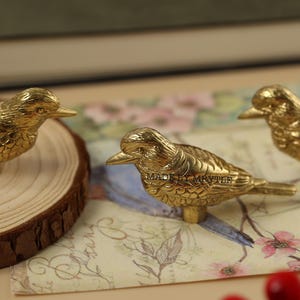 Brass birds Drawer Pulls knobs,birds Cupboard Door Handles,Custom Engraved solid brass cabinet Knob,Modern kitchen knobs,dresser closet knob