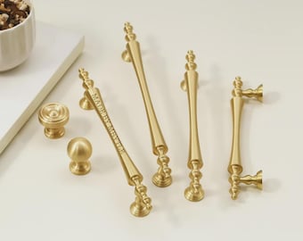 Luxury gold cabinet handles knobs,Drawer Dresser pulls,Custom Engraved Door wardrobe Pulls,Modern Furniture Hardware replacement knobs pulls
