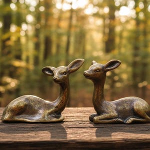 Poignée d'armoire en forme de cerf, bouton de porte de placard en laiton massif, poignée d'armoire de cuisine gravée sur mesure, poignée de commode, bouton de cerf des forêts