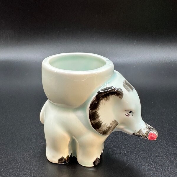 Vintage Elephant Egg Cup