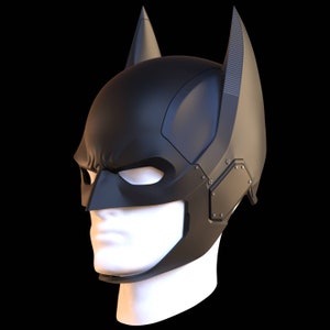 Wearable Dark knight cowl helmet *3D PRINTED
