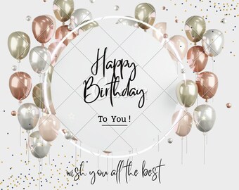 Carte d’anniversaire