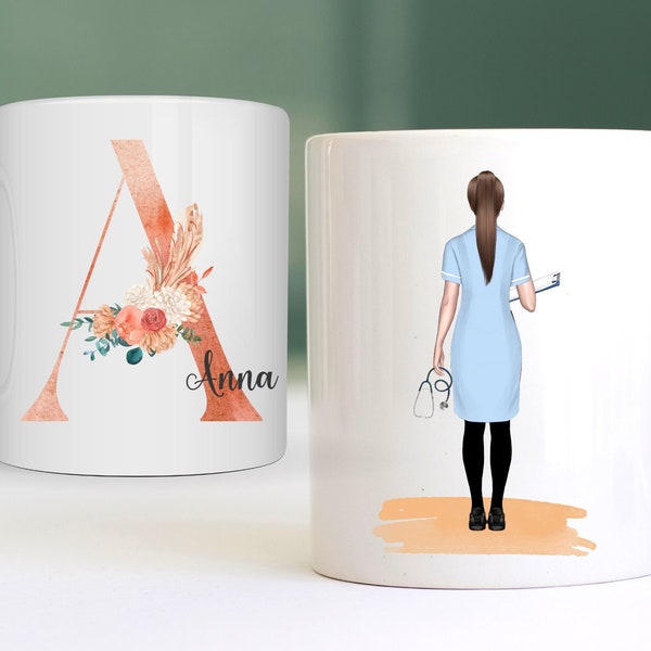 Personalised Nurse Mug, Custom Nurse Mug, Nurse Gift, Thank you gift, Scrub Life, Thank you nurse, Nurse Team, Gift for Nurse, Mug Gift NHS