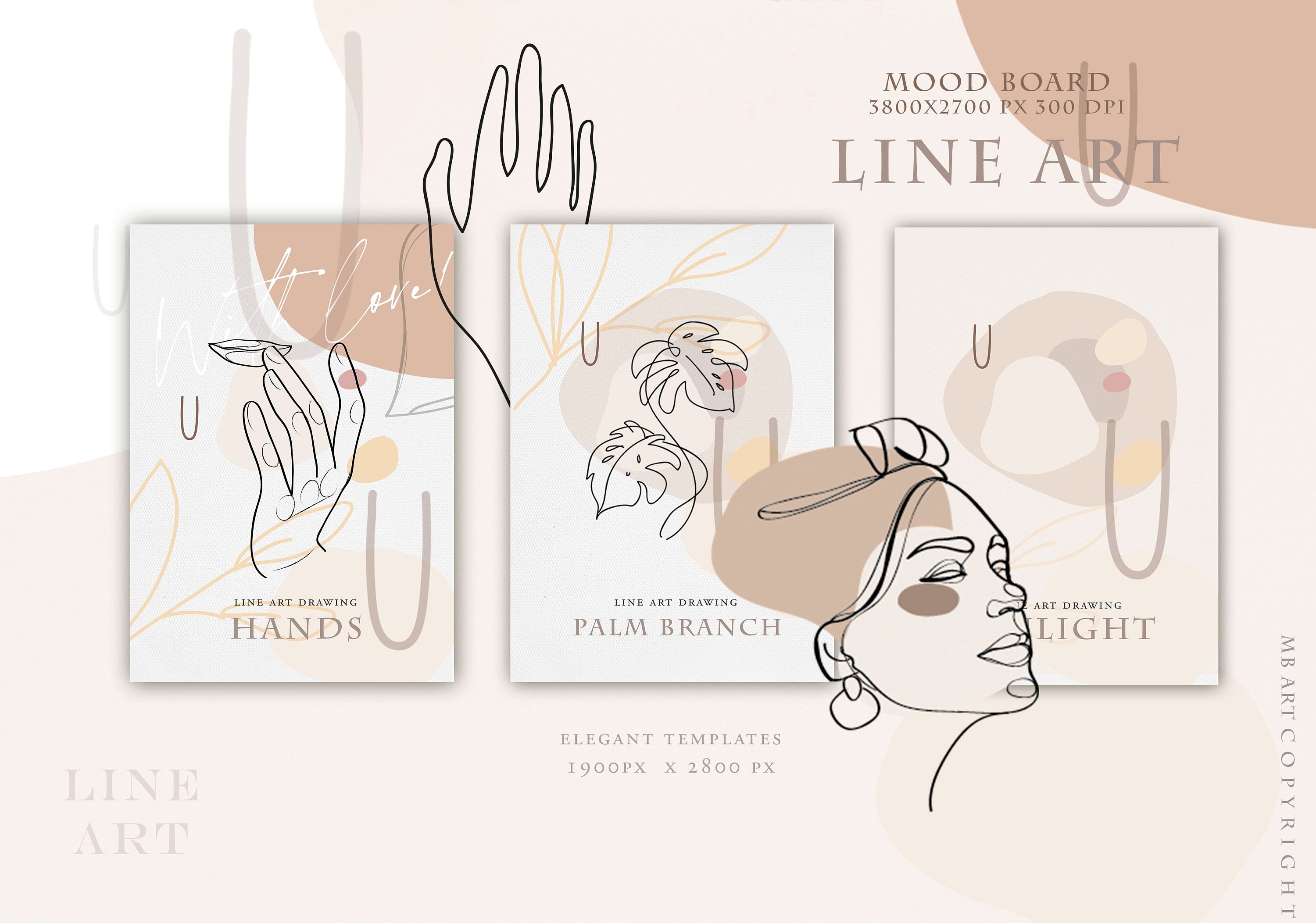 Line Art Templates for Printing - Etsy