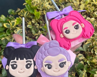 K-POP Demon Hunters fondant toppers
