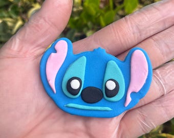 Stitch fondant toppers