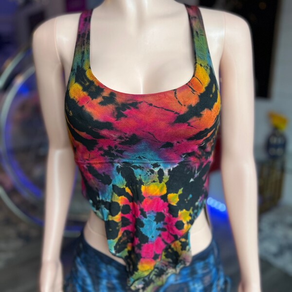 nike tie dye crop top