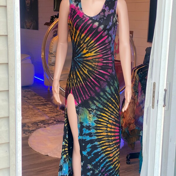 Set of 6 Tie and Dye Maxi Dress (S, M & L)