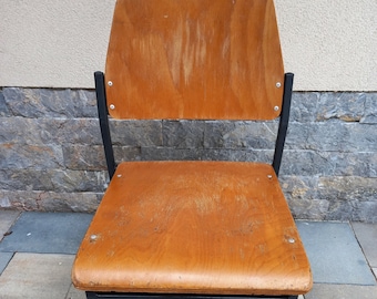 Vintage Wooden Chair / Stol Kamnik / Yugoslavia