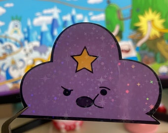 Lumpy Space Princess Peeker | Vinyl Sticker | Cute Peeker | Stationary Gifts