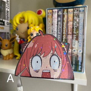 Anya Sticker | Glitter Stationary Gifts | Kawaii Sticker