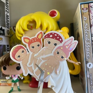 Sonny Angel Sticker | Glitter Stationary Gifts | Kawaii Sticker