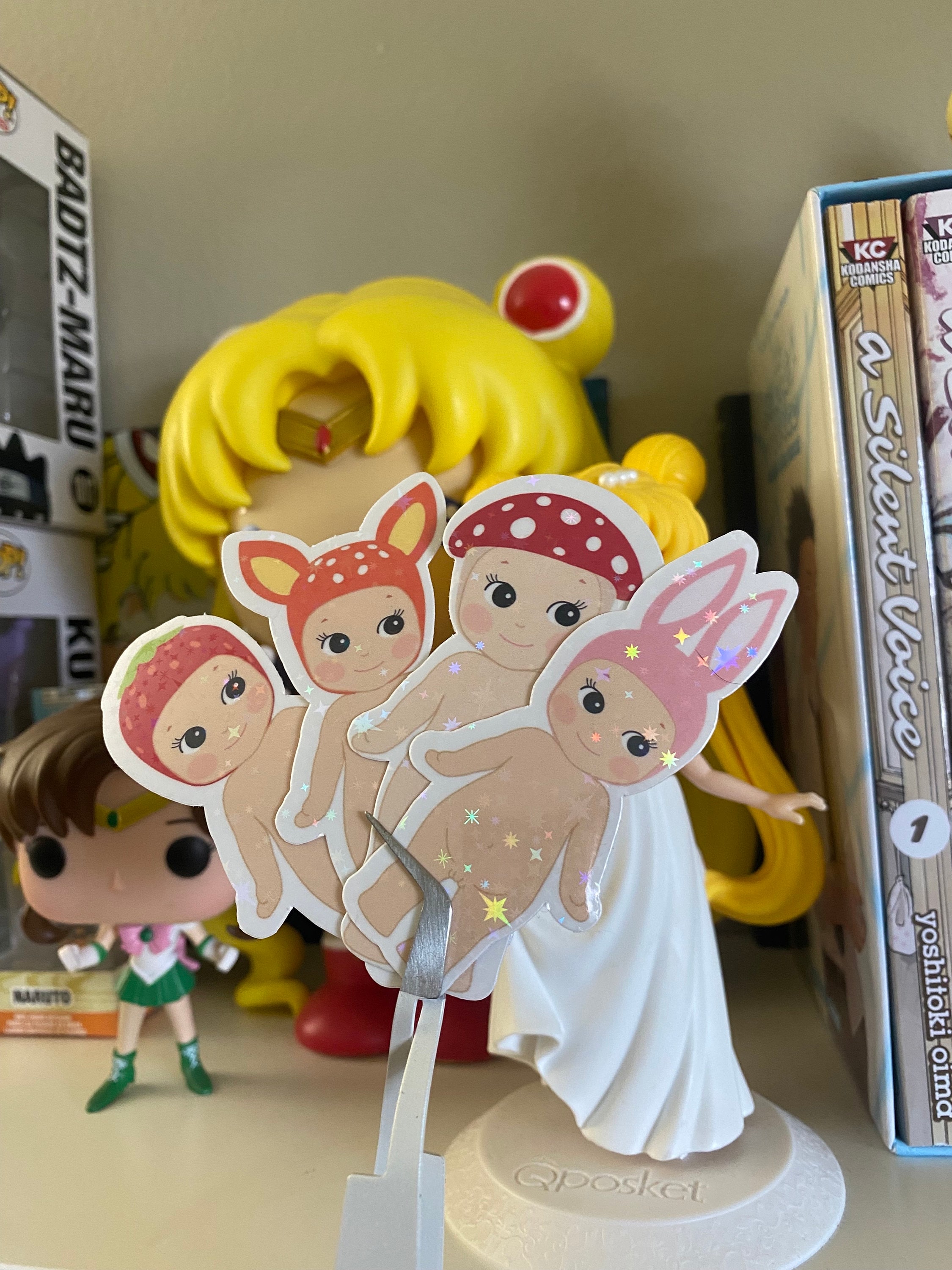 Sonny Angel Candy Series] die cut stickers, fanmade, tingi and set