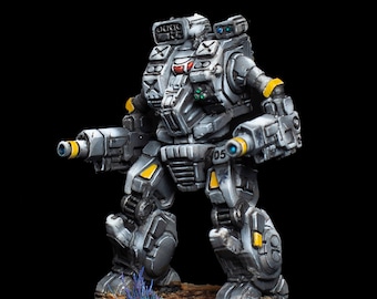 Clan Invasion set for Battletech eight miniatures pro level paint job [Commission Painting]