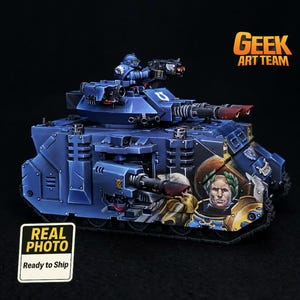 Predator Annihilator tank pro painted - Warhammer40k miniature - Ultramarines warhammer40k - Guilliman freehand - Commission painting