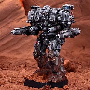 Battletech a Game of Armored Combat core set of eight miniatures pro painted [Commission Painting]