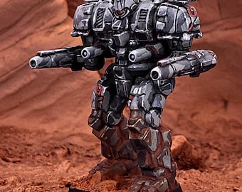 Battletech a Game of Armored Combat core set of eight miniatures pro painted [Commission Painting]