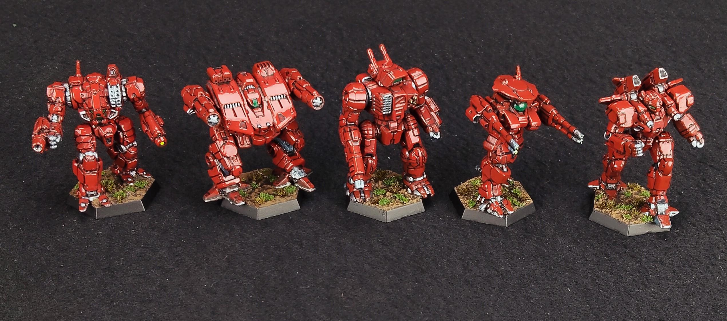 Wildfire Battletech Battletech Clan Direct Fire Star - Etsy