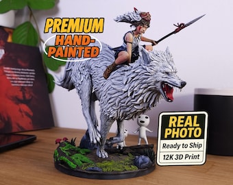 もののけ姫フィギュア – スタジオジブリにインスパイアされた3D