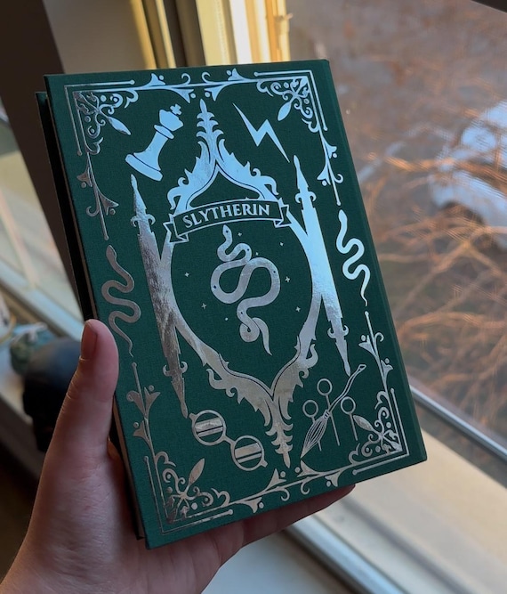 Harry Potter Slytherin Special Edition Full Books Set - Etsy