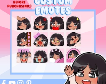 Custom twitch Emotes/Profile Picture