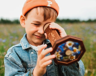 Kids VALENTINES DAY Kaleidoscope, DIY Crafts Flower Kaleidoscope in a Gift Box by The Original Dreamer Kids