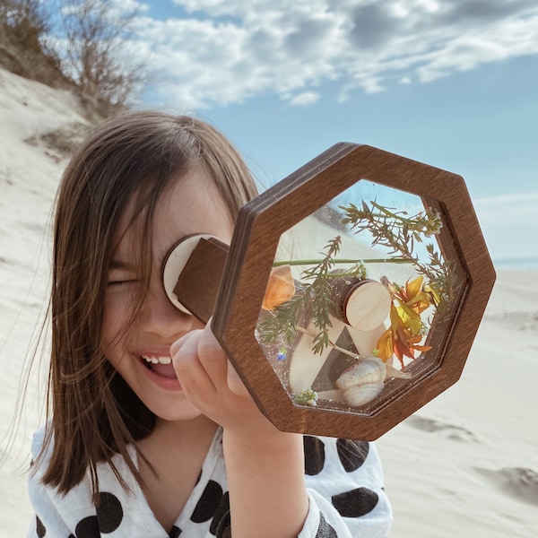 Kaleidoscope - Gift for Kids / Toddler Toys for Girls For Boys / Outdoor Toys / Kids educational activity / Nature lovers Gift