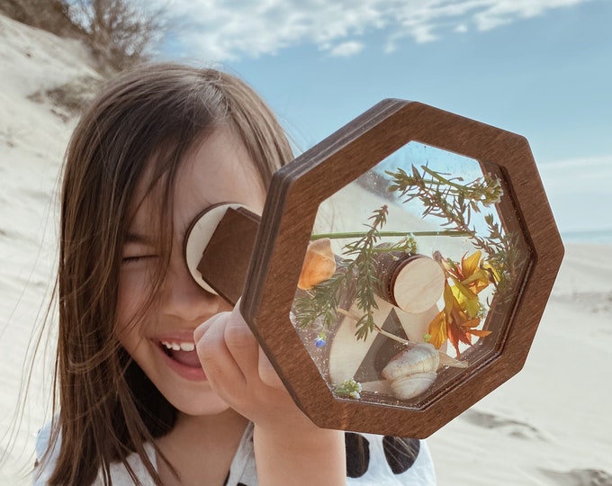Kaleidoscope - Gift for Kids / Toddler Toys for Girls For Boys / Outdoor Toys / Kids educational activity / Nature lovers Gift