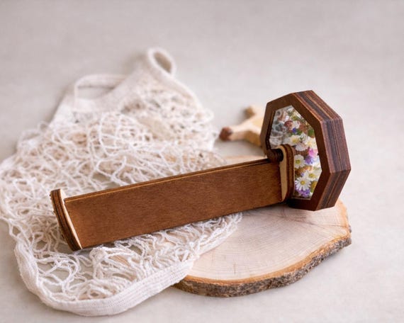 Wooden Kaleidoscope Toy for Kids – Engraved Gift, Unique Kids Gift, Creative Toy, Meaningful Gift for Children