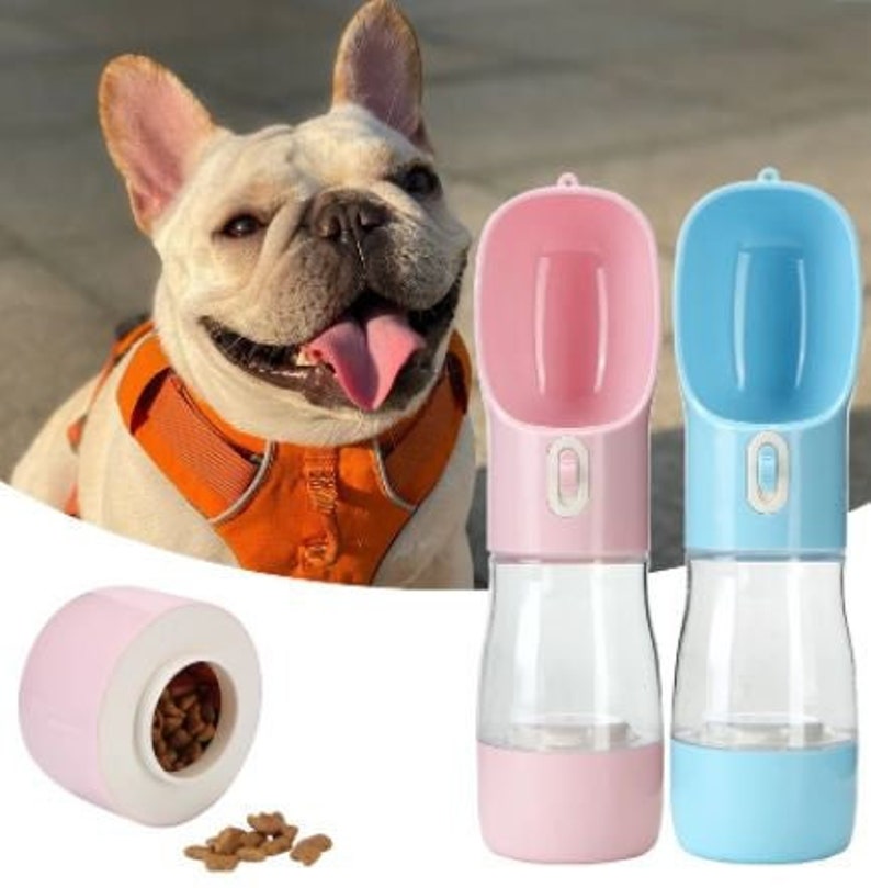 Water Dispenser for Dogs 2 in 1 Water and Food Etsy