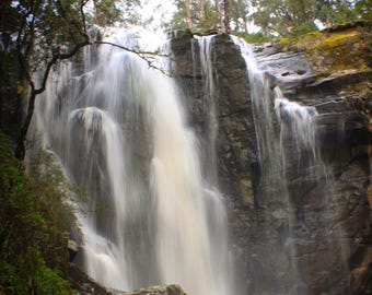 Waterfalls photography | set of 2 prints | printable nature wall art and home decor