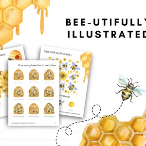 Elementary School Worksheets, Kindergarten Homeschool, Bee Themed ...