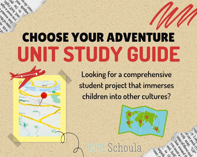 Homeschool Choose Your Adventure Social Studies Unit Study Geography