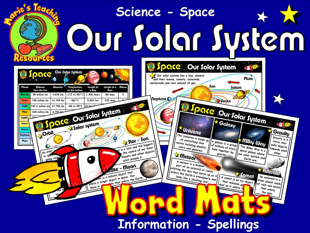 Space Solar System Posters, Science Space Teaching Resources, Planets ...