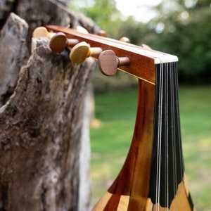 Koboz, Cobza, Lute traditional hungarian romanian folkinstrument, Kurzhalslaute, lánt, lant, lutje, Laute, Oud, arabic instrument, mandoline image 2