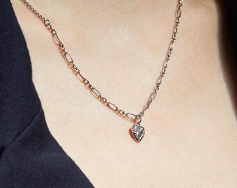 N375 - Silver Sentiment Pendant Necklaces - Etsy