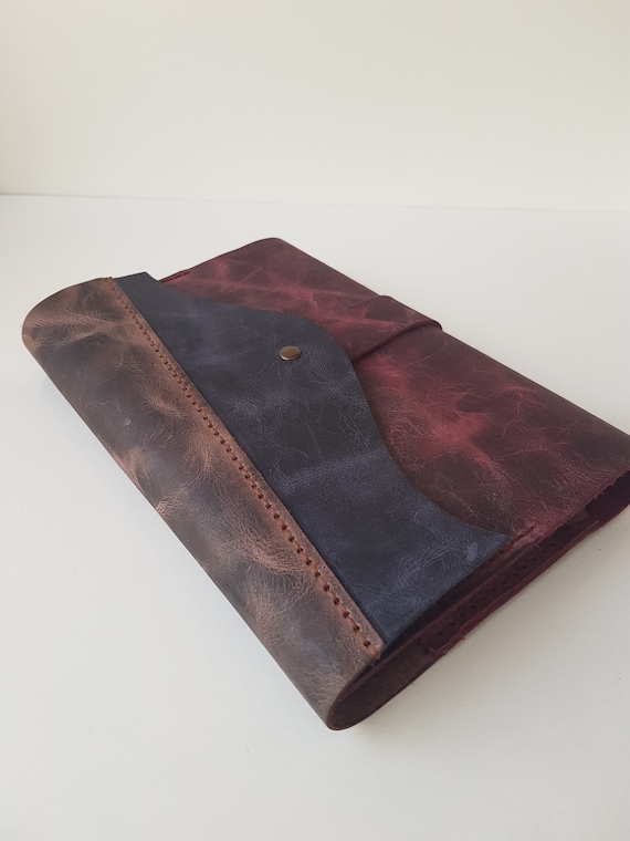 leather notebook cover, leather book cover, leather bible cover, sketch book cover,personalized gift, leather journal, teacher organizer