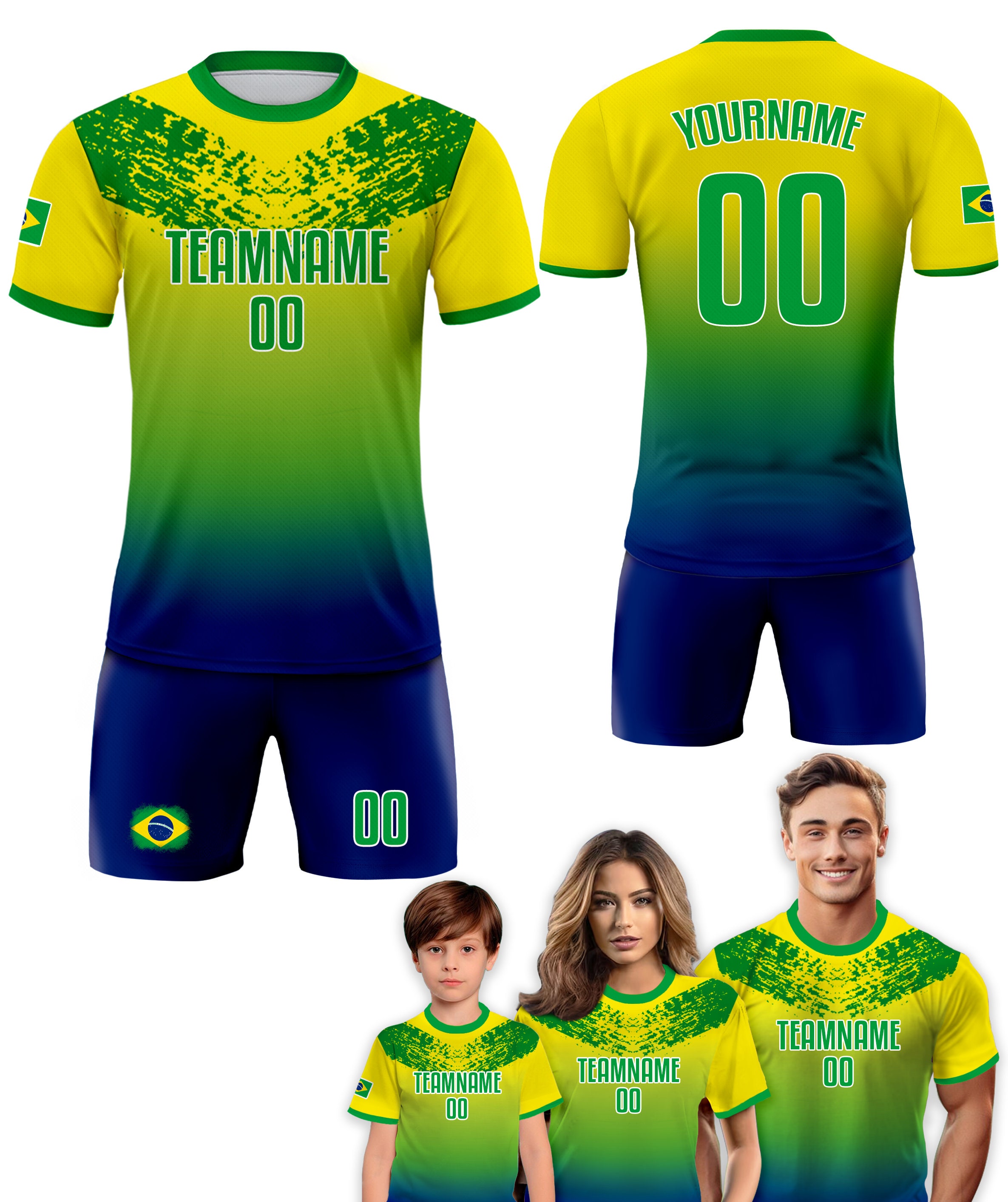 【ブラジル現地購入】サッカーユニフォーム　レア品 NIKE ナイキ メンズ サッカー ブラジル 2024 スタジアム ホーム