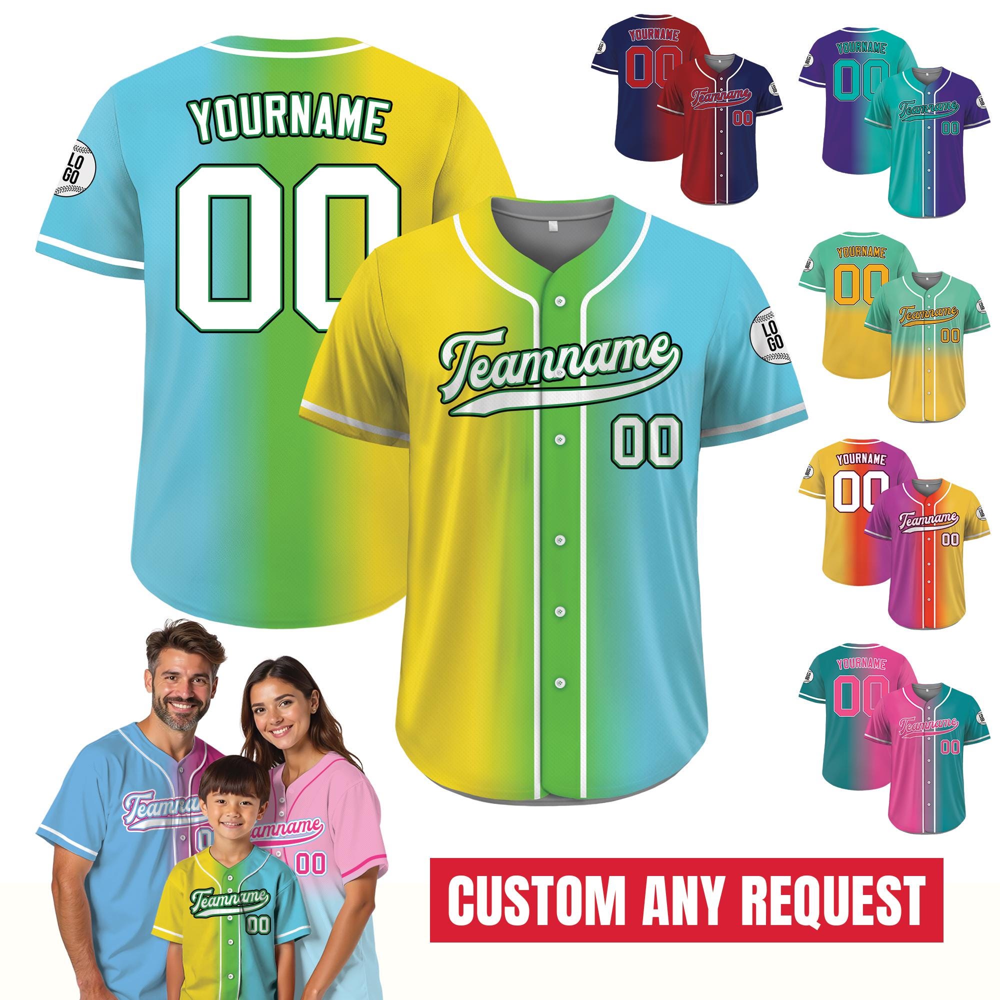 Custom World Baseball Classic Jersey Personalized