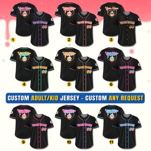 Personalized Birthday Baseball Jersey Ice Cream Drip, Custom Ice Cream Waffle Jersey, Ice Cream Drip Baseball Team Shirt, Birthday Gifts