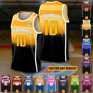 Custom Basketball Jersey with Team Name Number Logo, Personalized Basketball Jersey For Men Women Youth Kid, Gifts for Basketball Fan Lover