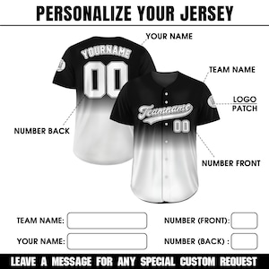 Custom Own Black Gold Authentic Baseball Stitched Jersey Free Shipping