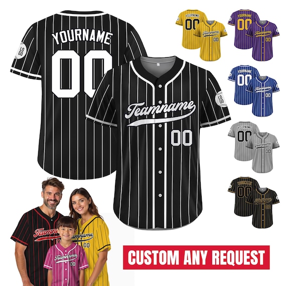 Printed Black White Custom Baseball Jersey With Teamname Name