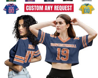 Camiseta corta personalizada con brillo para equipo para mujeres y niñas, camiseta de fútbol personalizada para animadoras, camiseta de fútbol con brillo y brillo, camiseta de fanático del equipo.