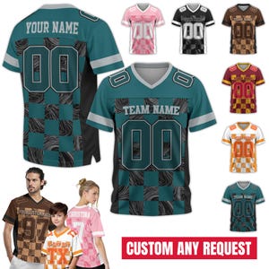 Benutzerdefinierte Name Nummer Fußball Trikot für Männer Frauen Jugend Vorschule, personalisierte Fußball Mannschaft Uniform für Fans Liebhaber Geschenke Konzert Trikot