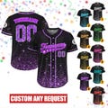 Custom Team Name Number Cheer Baseball Jersey for Unisex Adult Kid, Custom Team Cheer Dance Shirt For Cheerleader, Glitter Cheer Mom shirt product logo